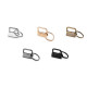Key fob hardware with split ring width 25 mm - Black nickel (100 Pieces) Key fob hardware with split ring width 25 mm - Black nickel (100 Pieces)