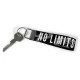 Key fob hardware with split ring width 25 mm - Black nickel (100 Pieces) Key fob hardware with split ring width 25 mm - Black nickel (100 Pieces)