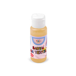 Farba do tkanin 60 ml - Złoty (1 Sztuka)