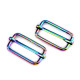Adjustable slide buckle / buckle slider width 26 mm rainbow - Multicolor (1 Piece) Adjustable slide buckle / buckle slider width 26 mm rainbow - Multicolor (1 Piece)