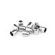 Cord end caps / metal decorative cord end tips, ø5 mm - Black nickel (10 Pieces) Cord end caps / metal decorative cord end tips, ø5 mm - Black nickel (10 Pieces)