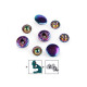 Metal press studs ø15 mm, for medium-thick fabrics, rainbow - Multicolor (50 Sets) Metal press studs ø15 mm, for medium-thick fabrics, rainbow - Multicolor (50 Sets)