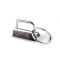 Key fob hardware with split ring width 32 mm - Nickel (100 Pieces)