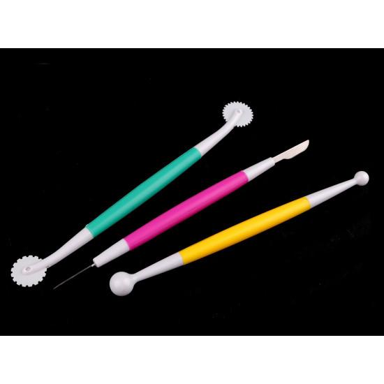 Accesorii modelaj, set 4 buc - Conform imaginii (1 Set) Accesorii modelaj, set 4 buc - Conform imaginii (1 Set)