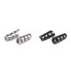 Cord end caps / metal decorative cord end tips, ø4 mm - Nickel (20 Pieces) Cord end caps / metal decorative cord end tips, ø4 mm - Nickel (20 Pieces)