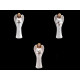 Decorative angel figurine - White (1 Piece)