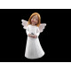 Decorative angel figurine - White (1 Piece)