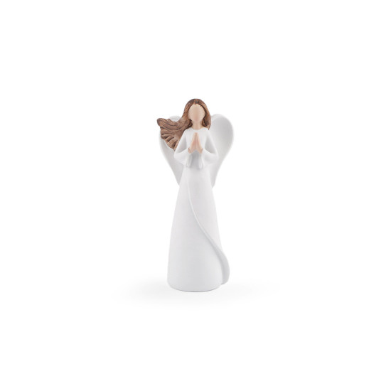 Decorative angel figurine - White (1 Piece)