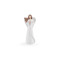 Decorative angel figurine - White (1 Piece)