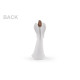 Decorative angel figurine - White (1 Piece)