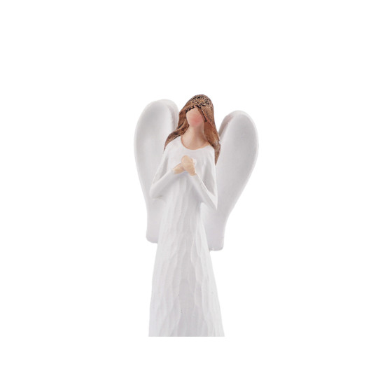 Decorative angel figurine - White (1 Piece)