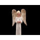 Decorative angel figurine - White (1 Piece)