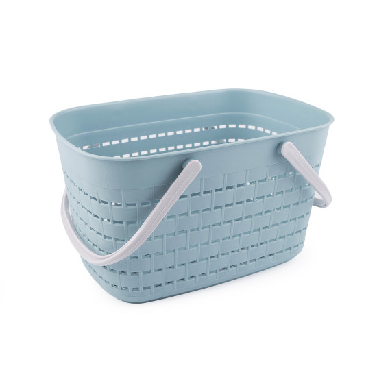 Koszyk plastikowy 18,5x28 cm - Zielony khaki (1 Sztuka) Koszyk plastikowy 18,5x28 cm - Zielony khaki (1 Sztuka)