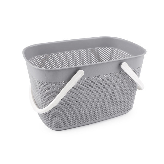 Koszyk plastikowy 18,5x28 cm - Zielony khaki (1 Sztuka) Koszyk plastikowy 18,5x28 cm - Zielony khaki (1 Sztuka)