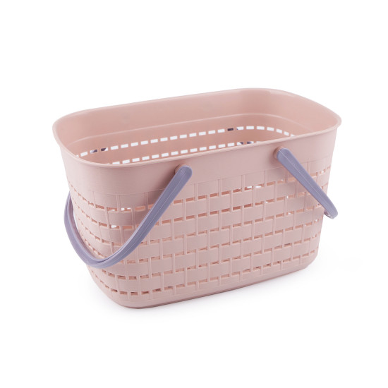 Koszyk plastikowy 18,5x28 cm - Zielony khaki (1 Sztuka) Koszyk plastikowy 18,5x28 cm - Zielony khaki (1 Sztuka)