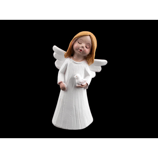 Decorative angel figurine - Creamy light (1 Piece)