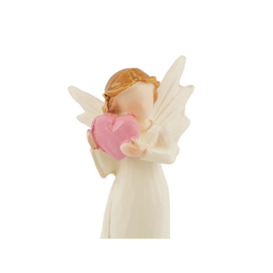 Decorative angel figurine - Creamy light (1 Piece)