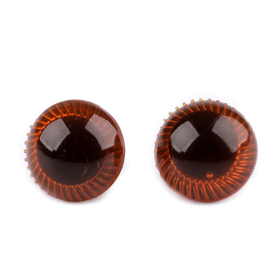 Oczy do zabawek z zatyczką ø18 mm - Sukcynit (20 Zestawy) Oczy do zabawek z zatyczką ø18 mm - Sukcynit (20 Zestawy)