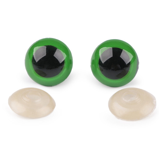 Oczy do zabawek z zatyczką ø18 mm - Sukcynit (20 Zestawy) Oczy do zabawek z zatyczką ø18 mm - Sukcynit (20 Zestawy)