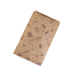 Borsa di carta stoklasa, dimensioni: 20 x 32 cm - Marrone naturale (300 Pezzi)