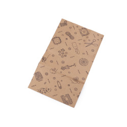 Torebka papierowa 15x28 cm - Naturalny brąz (300 Sztuki)