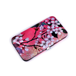 Nécessaire à manucure dans un étui à fleurs - Rose (1 Pièce)