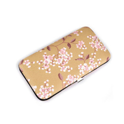Nécessaire à manucure dans un étui à fleurs - Crème (1 Pièce)