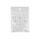 Decorative snowflakes ø29 mm for hanging - Transparent (10 Pieces) Decorative snowflakes ø29 mm for hanging - Transparent (10 Pieces)
