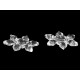 Decorative snowflakes ø29 mm for hanging - Transparent (10 Pieces) Decorative snowflakes ø29 mm for hanging - Transparent (10 Pieces)