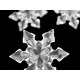 Decorative snowflakes ø65 mm for hanging - Transparent (27 Pieces) Decorative snowflakes ø65 mm for hanging - Transparent (27 Pieces)