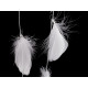 Feathers on a string / garland - White (9 Meters) Feathers on a string / garland - White (9 Meters)