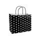 Borsa di carta naturale, con pois, dimensioni: 31 x 25 cm - Marrone naturale (25 Pezzi) Borsa di carta naturale, con pois, dimensioni: 31 x 25 cm - Marrone naturale (25 Pezzi)