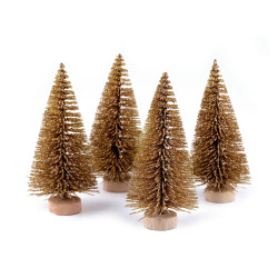 Albero di natale decorativo - Oro (1 Pezzo)