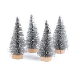 Albero di natale decorativo - Argento (1 Pezzo)
