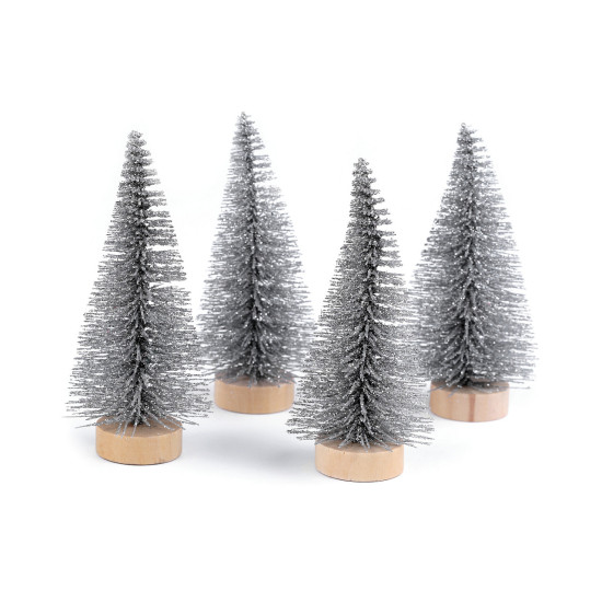 Albero di natale decorativo - Argento (1 Pezzo) Albero di natale decorativo - Argento (1 Pezzo)