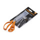 Tailor's scissors fiskars, length 25 cm - Orange (2 Pieces) Tailor's scissors fiskars, length 25 cm - Orange (2 Pieces)