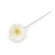 Gerbera sztuczna - Kremowyjasny (3 Sztuki)