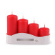 Advent candles descending - Gold (1 Set)