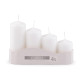 Advent candles descending - Gold (1 Set)