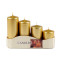 Advent candles descending - Gold (1 Set)