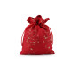 Christmas gift bag 14x19 cm imitation jute - Natural burlap (10 Pieces) Christmas gift bag 14x19 cm imitation jute - Natural burlap (10 Pieces)
