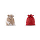 Christmas gift bag 14x19 cm imitation jute - Natural burlap (10 Pieces) Christmas gift bag 14x19 cm imitation jute - Natural burlap (10 Pieces)