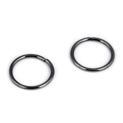 Anilla ø 12 mm - Níquel negro (100 Gramos)