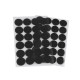 Hook and loop fastener self-adhesive circles ø25 mm - White (1 Card) Hook and loop fastener self-adhesive circles ø25 mm - White (1 Card)