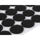 Hook and loop fastener self-adhesive circles ø25 mm - White (1 Card) Hook and loop fastener self-adhesive circles ø25 mm - White (1 Card)