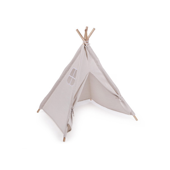 Namiot dziecięcy tipi 80x80x95 cm - Różowy średni (3 Sztuki) Namiot dziecięcy tipi 80x80x95 cm - Różowy średni (3 Sztuki)