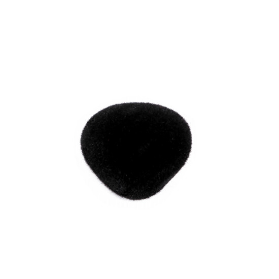Nos aksamitny do zabawek z zatyczką 20x25 mm - Czerwony (5 Zestawy) Nos aksamitny do zabawek z zatyczką 20x25 mm - Czerwony (5 Zestawy)