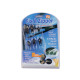 Fix a zipper, replacement slider set for quick zipper repair - Black (1 Card)