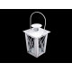 Metal lantern - White (1 Piece) Metal lantern - White (1 Piece)
