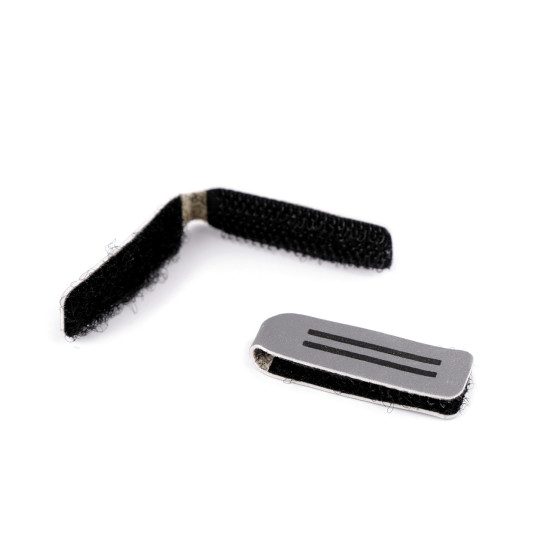 Boucle réfléchissante/tirette pour fermeture éclair - Gris (6 Pièces) Boucle réfléchissante/tirette pour fermeture éclair - Gris (6 Pièces)